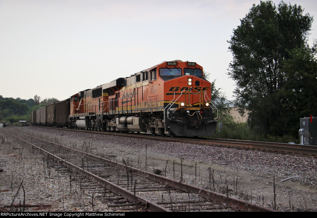 Coal Load Into Old Monroe
